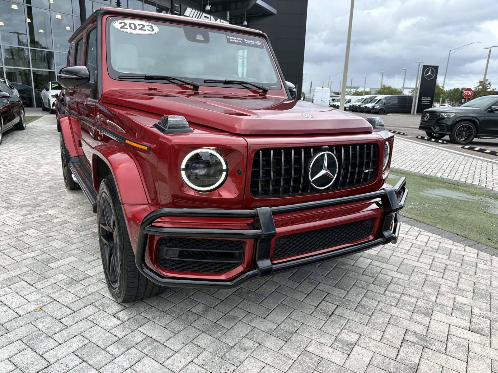 Certified Used 2022 Cardinal Red Metallic Mercedes-Benz G 63 AMG® image 8