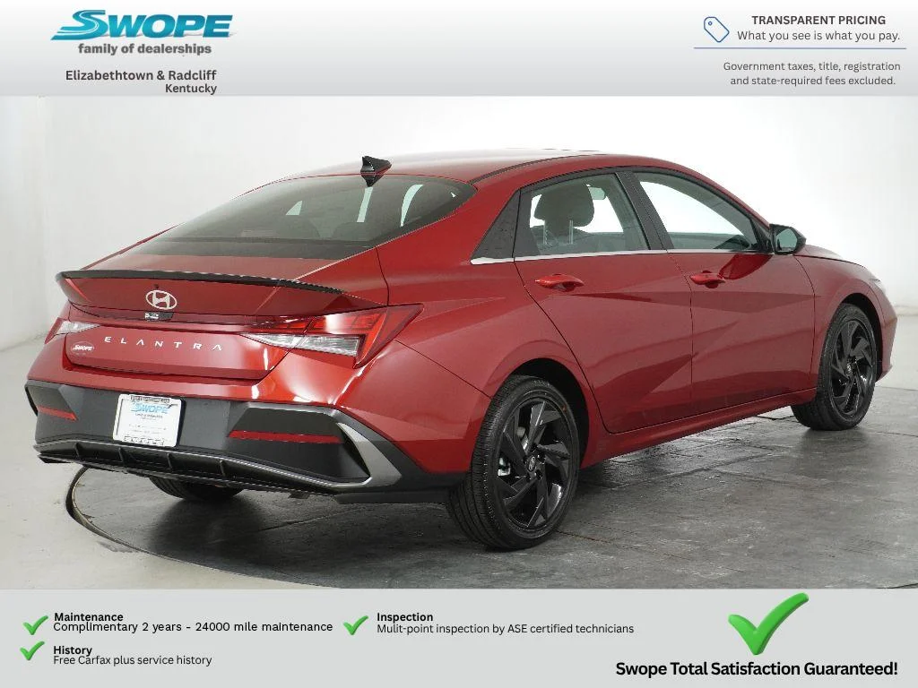 New 2026 Ultimate Red Hyundai SEL Sport Premium image 3