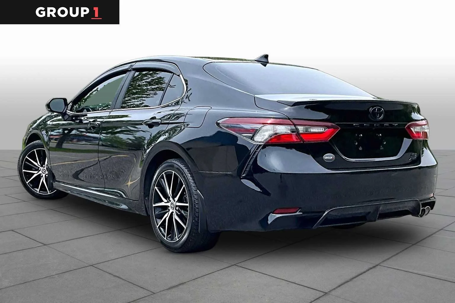 Certified Used 2023 Midnight Black Metallic Toyota SE image 11