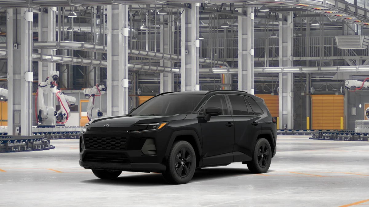 New 2026 Midnight Black Metallic Toyota LE image 14