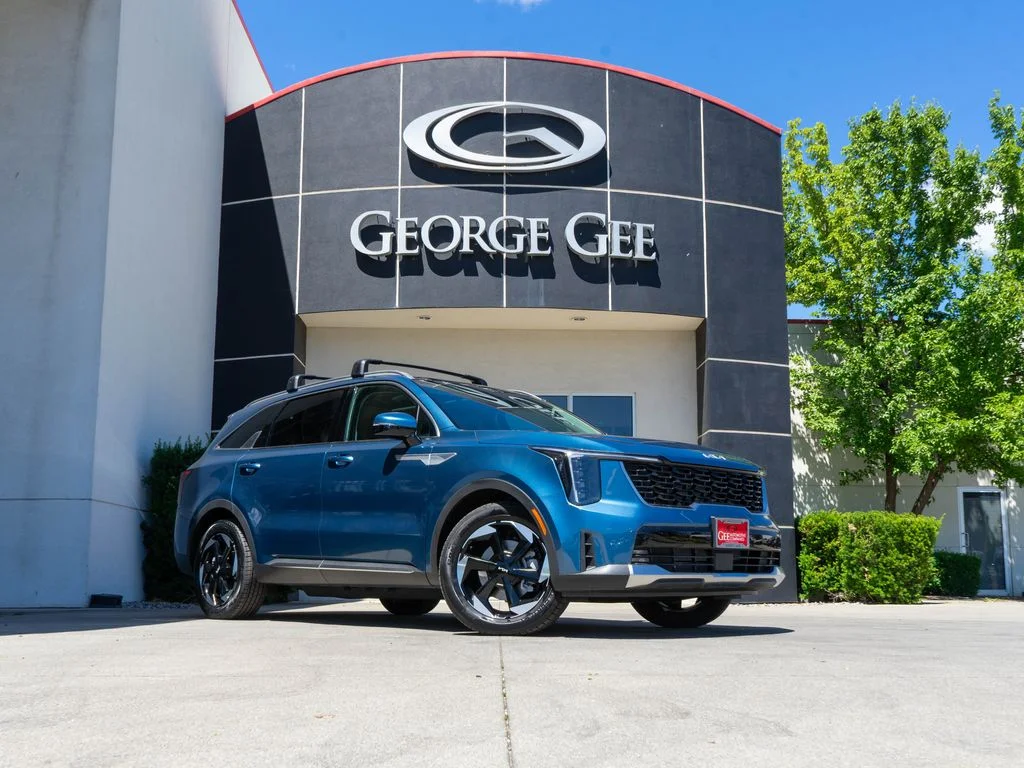 New 2026 Mineral Blue Kia EX image 1