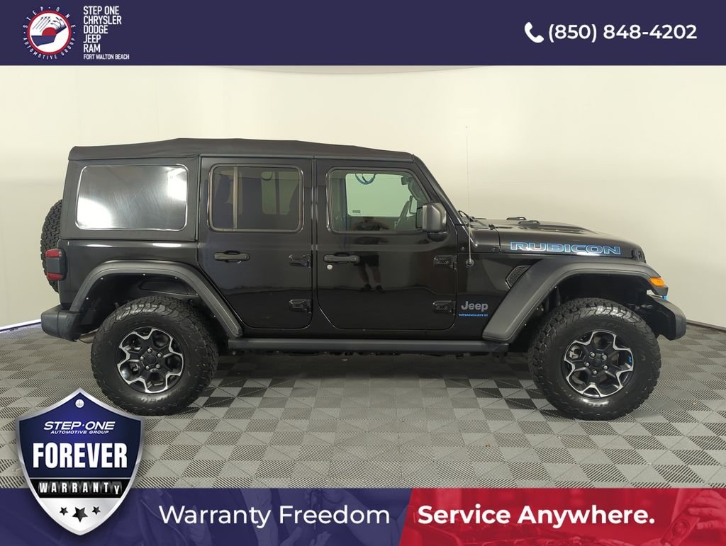 Used 2023 Black Jeep Rubicon 4xe image 7