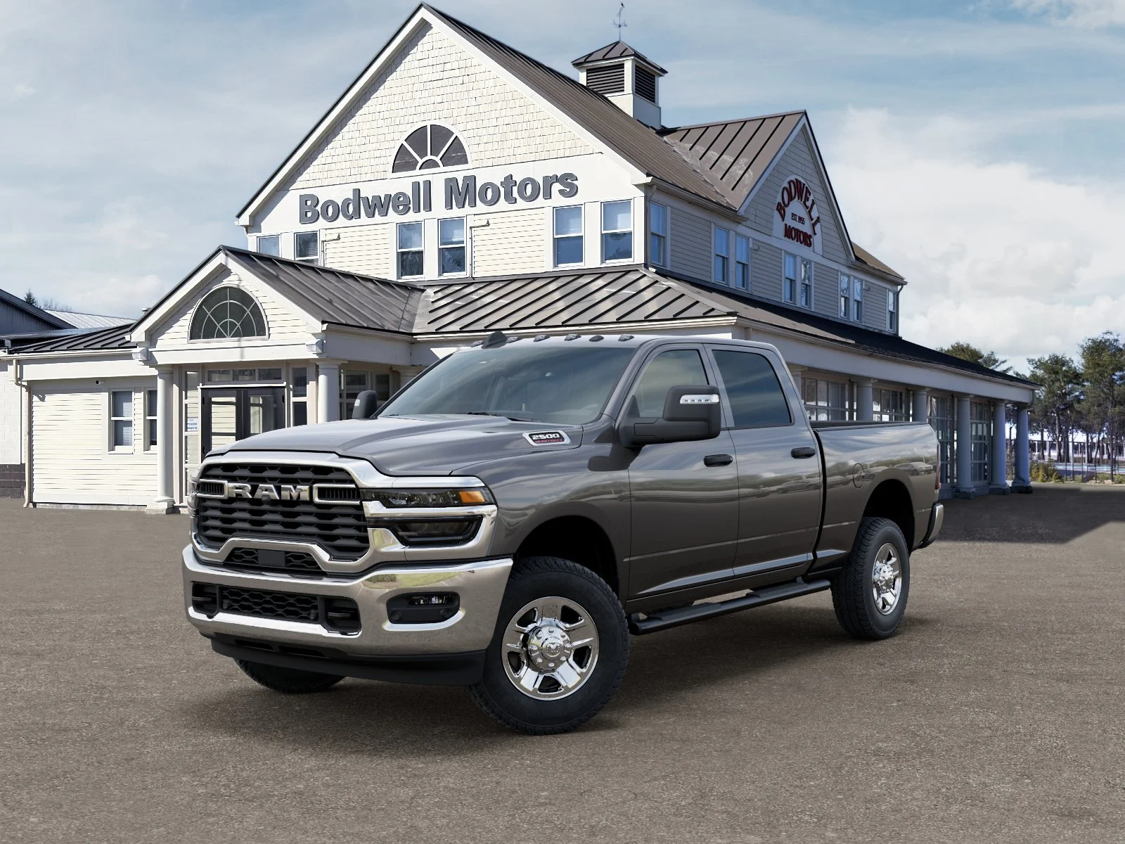 New 2026 Granite Crystal Metallic Clearcoat RAM Tradesman Crew Cab 4x4 6