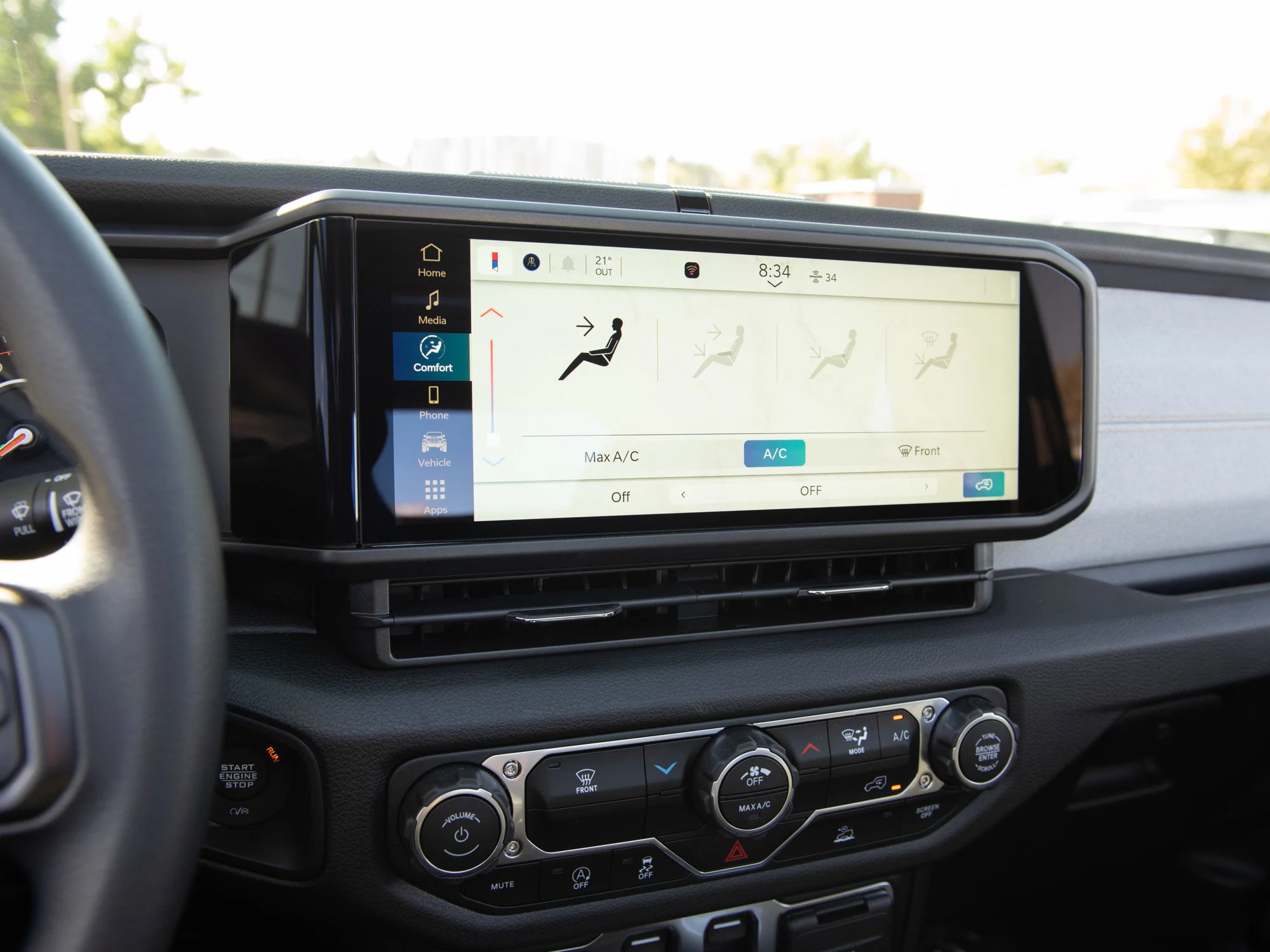 Used 2025 Grey Jeep Sport* 2 Door 4x4, Soft Top, 12 Inch Screen image 12