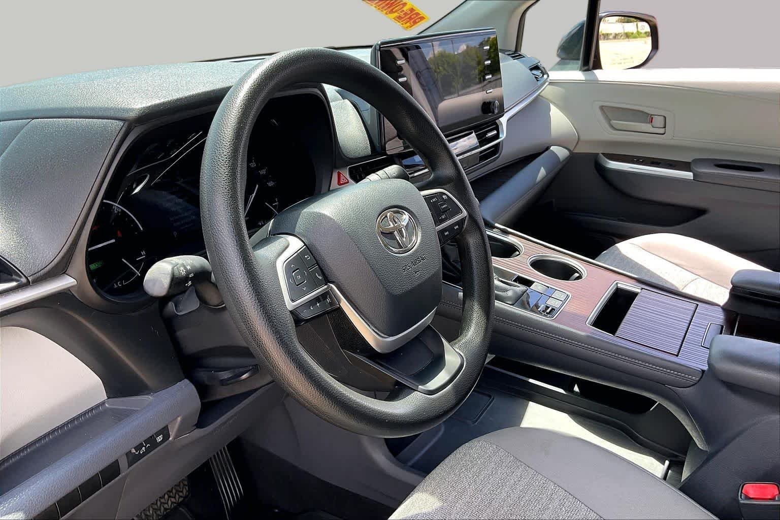 Certified Used 2021 Midnight Black Metallic Toyota LE image 14