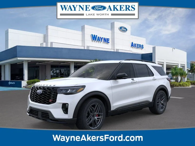 New 2026 Star White Metallic Tri-Coat Ford ST image 1