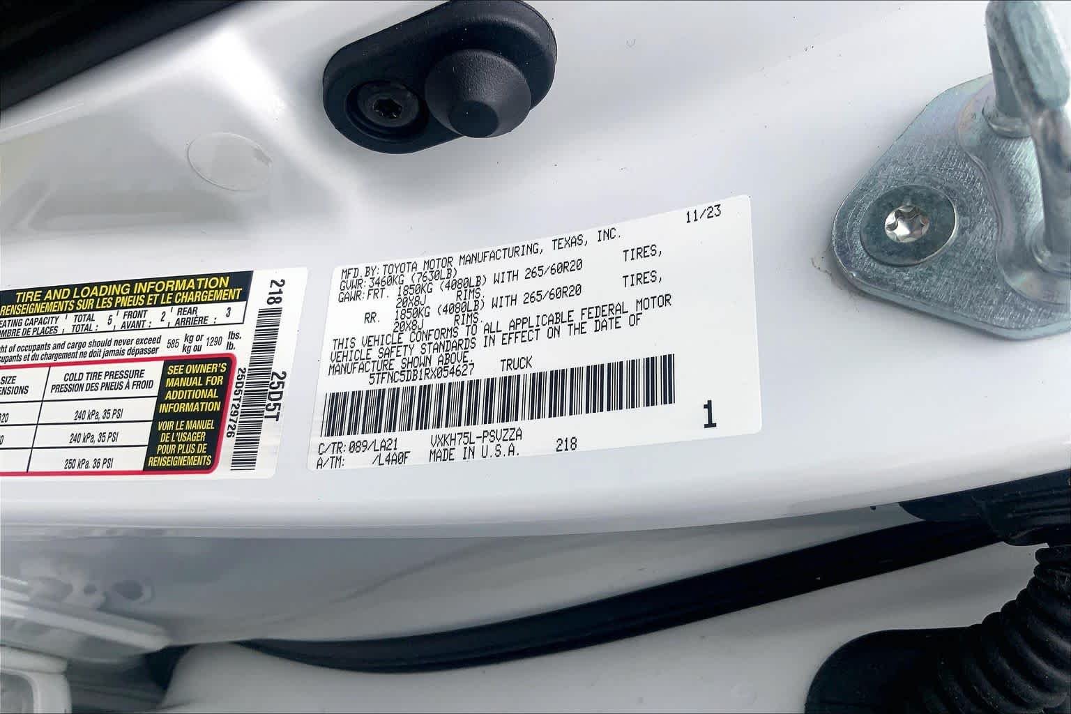 Used 2024 Wind Chill Pearl Toyota Platinum Hybrid image 37