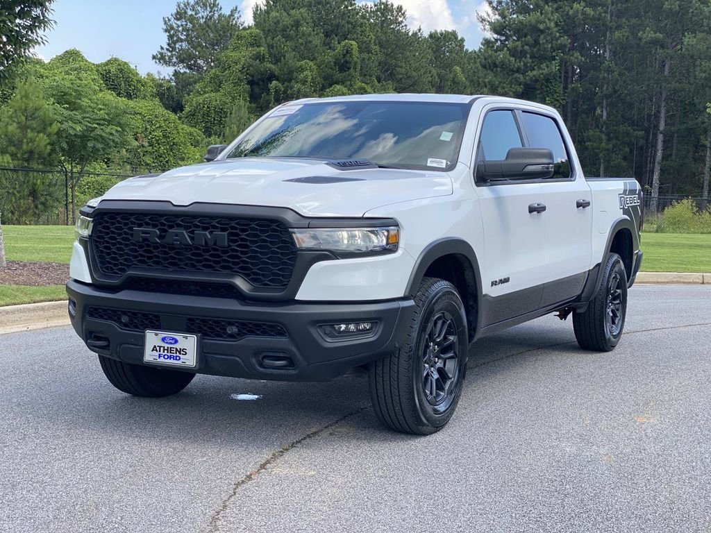 Certified Used 2025 Bright White Clearcoat Ram Rebel image 10