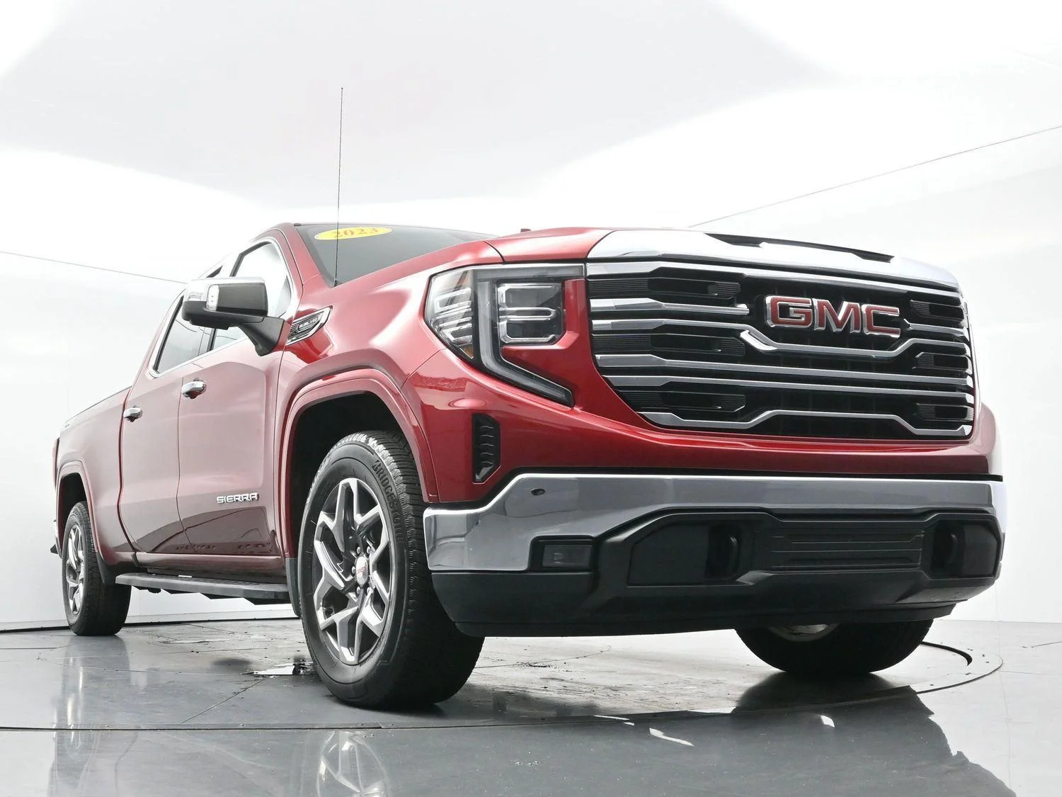 Used 2023 Volcanic Red Tintcoat GMC SLT image 48