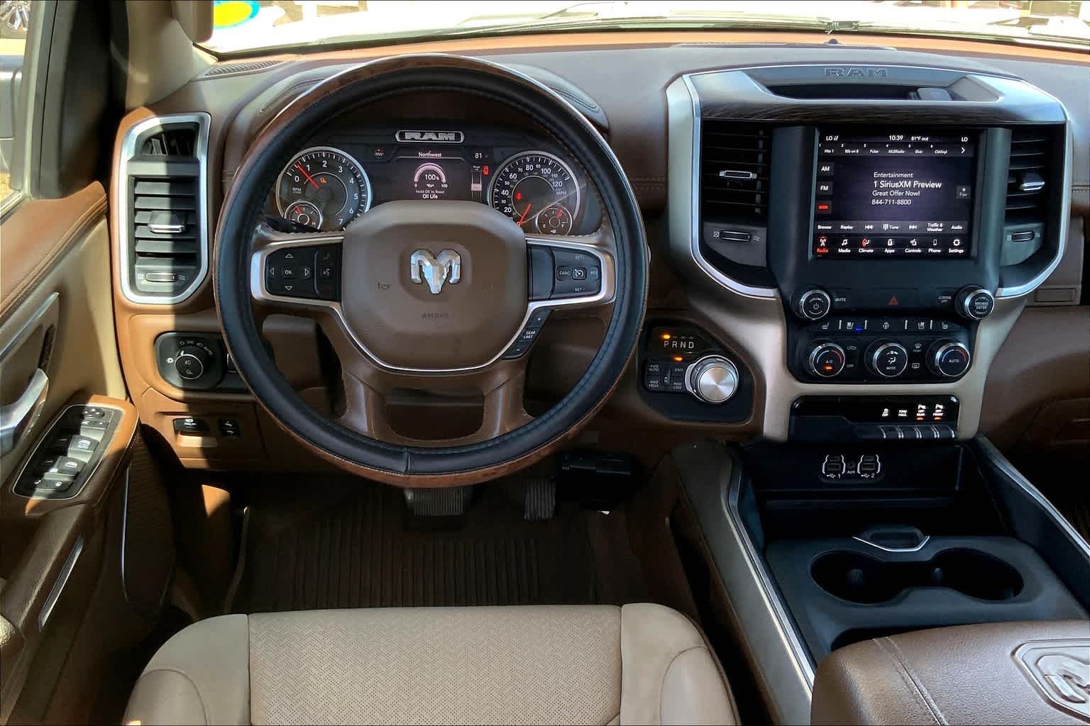 Used 2020 Bright White Clearcoat Ram Laramie image 6