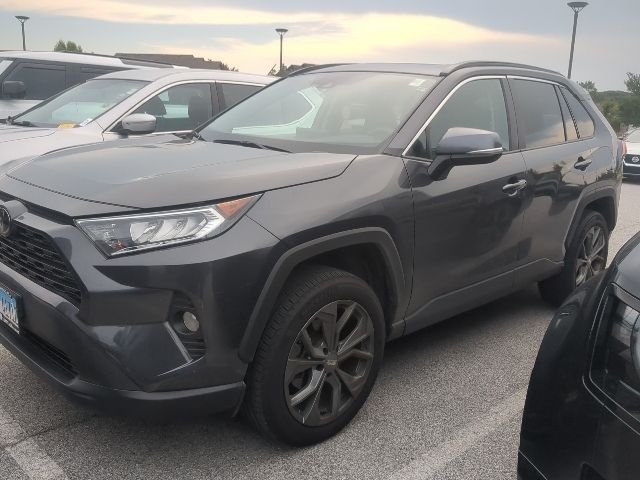 Used 2021 Magnetic Gray Metallic Toyota XLE Premium image 1