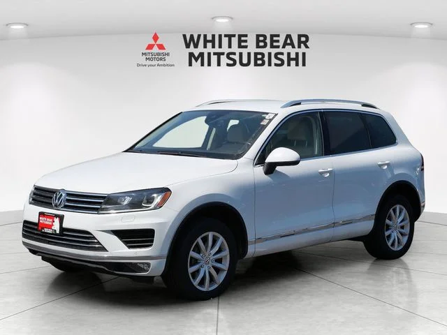 Used 2016 Volkswagen Touareg Sport with VIN WVGEF9BP4GD003050 for sale in White Bear Lake, Minnesota