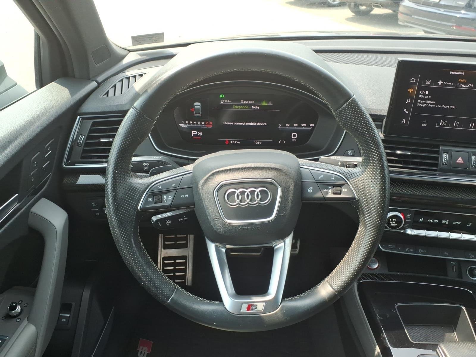 Used 2022 Daytona Gray Pearl Effect Audi Premium Plus image 12
