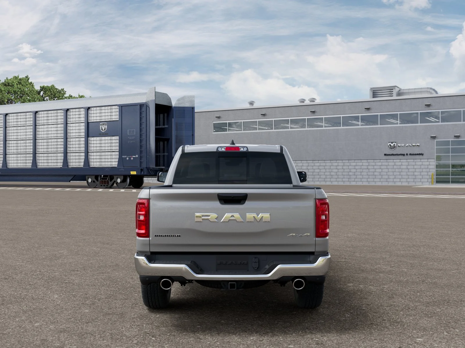 New 2027 Silver Zynith Exterior Paint RAM BIG HORN image 7