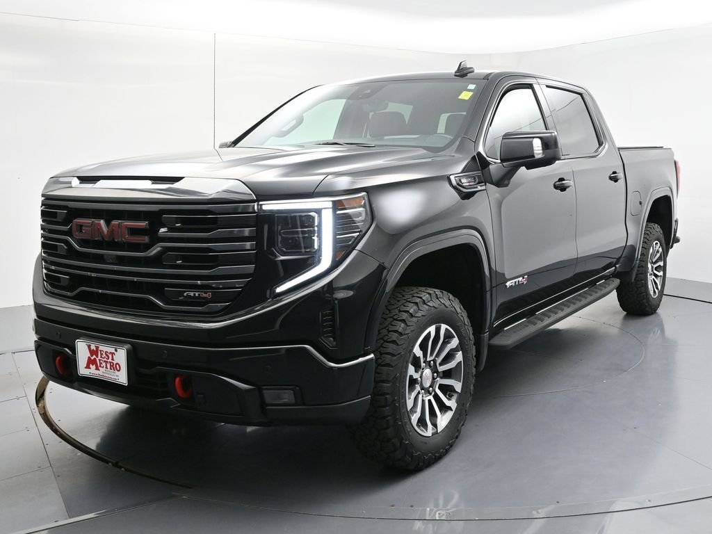 Used 2023 GMC Sierra 1500 AT4 with VIN 1GTUUEE86PZ104516 for sale in Monticello, Minnesota
