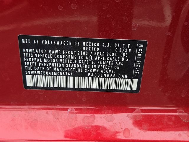 New 2026 Red Volkswagen 1.5T Sport image 5