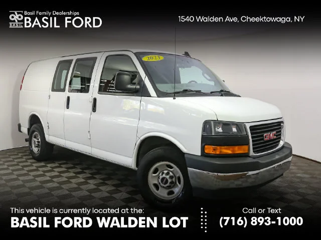 2023 GMC Savana Cargo Work Van