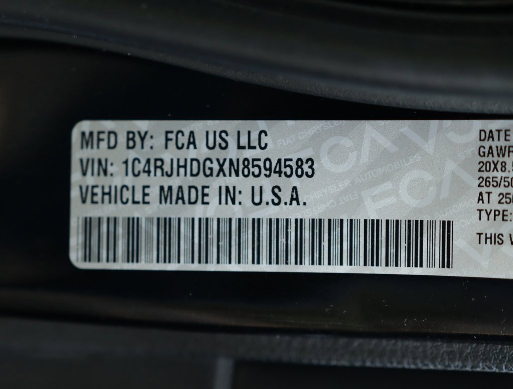Used 2022 Black Jeep Overland 4x4 image 48