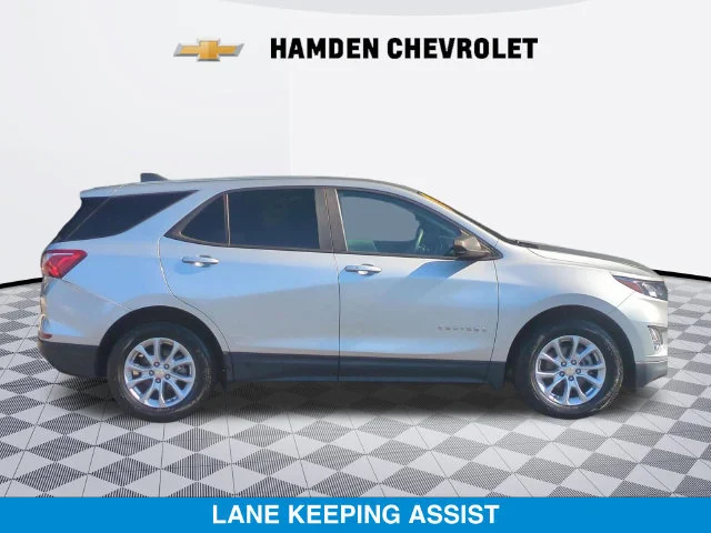 Certified 2021 Chevrolet Equinox LS with VIN 3GNAXHEV1MS106126 for sale in Hamden, CT