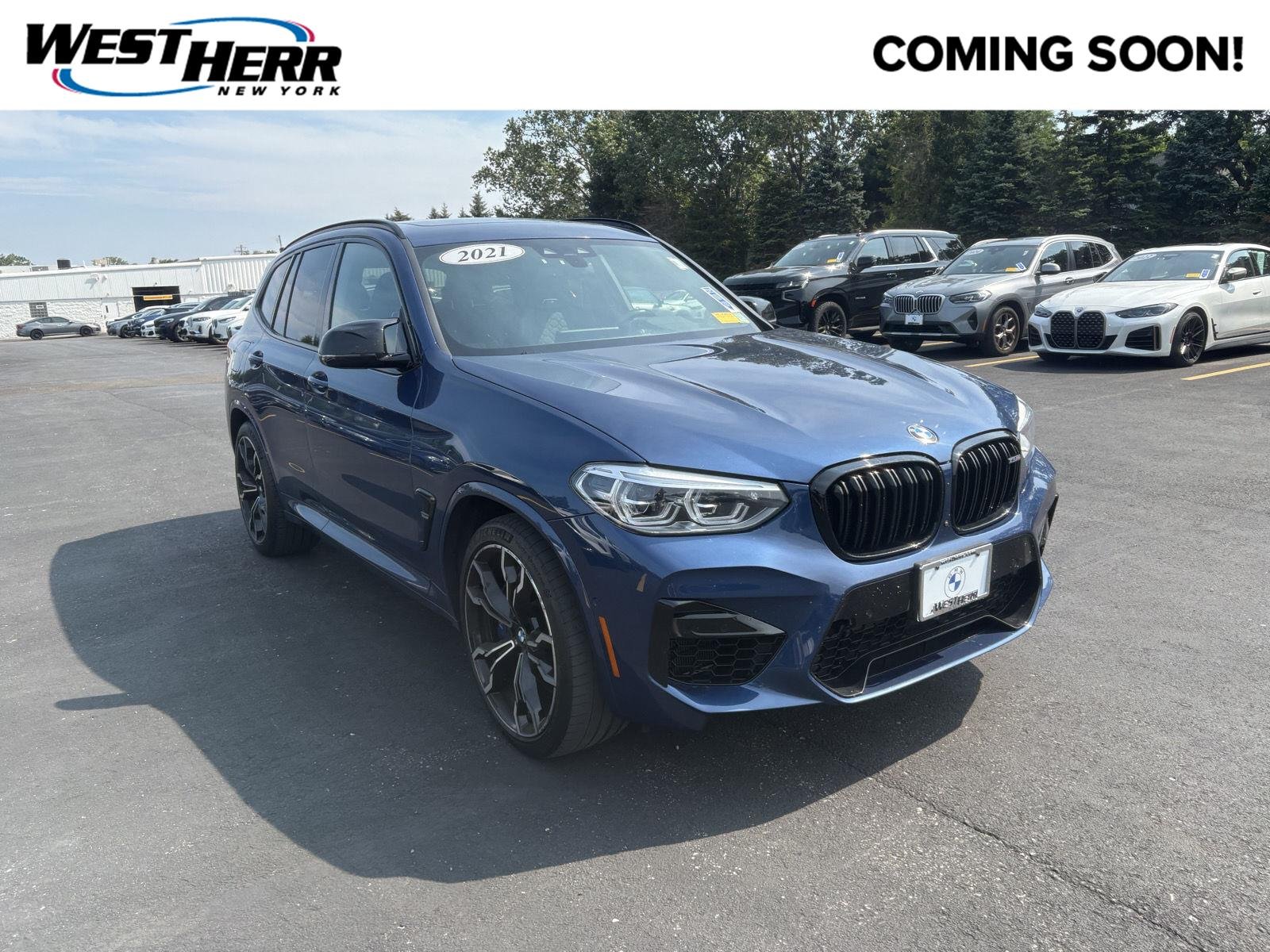 Used 2021 Phytonic Blue Metallic BMW Base image 1