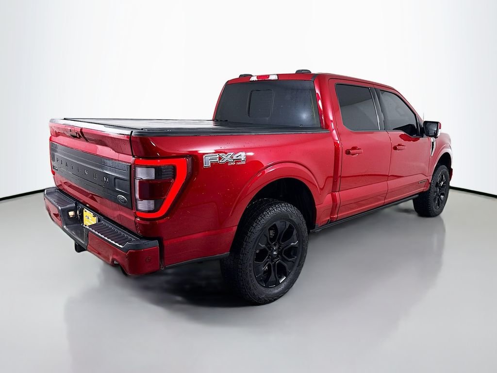Used 2023 Rapid Red Metallic Tinted Clearcoat Ford Platinum image 7