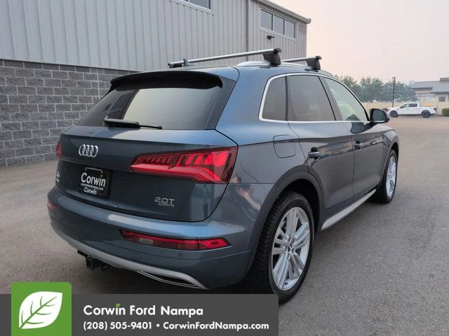 Used 2018 Blue Audi 2.0T Premium Plus image 3