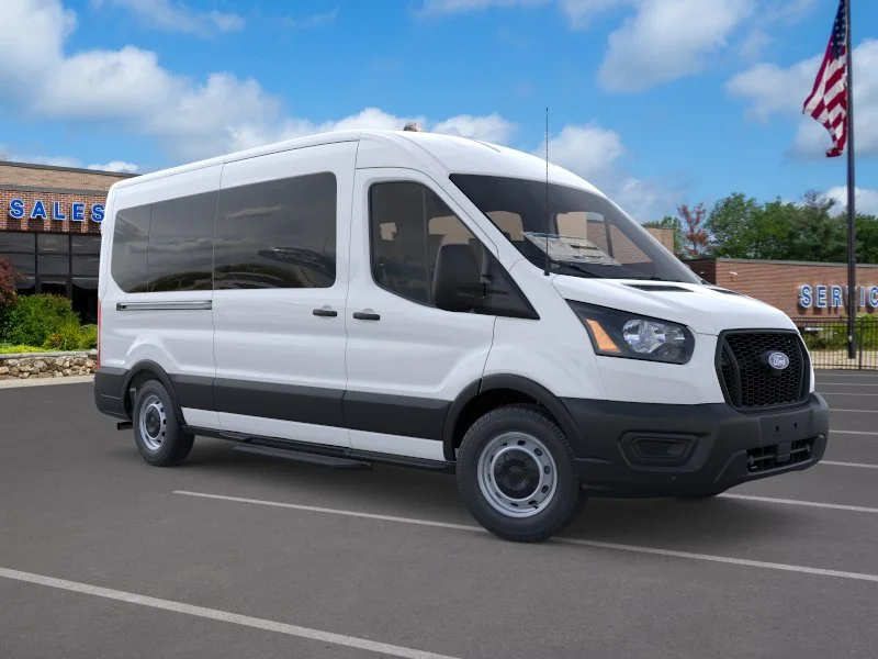 New 2026 Oxford White Ford Passenger Van XL image 7