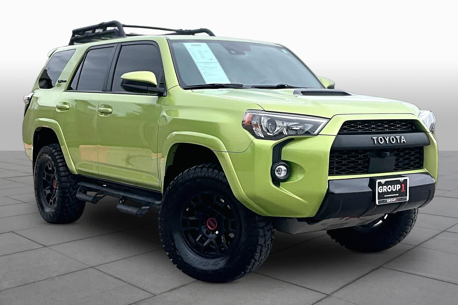 Used 2022 Lime Rush Toyota TRD Pro image 3