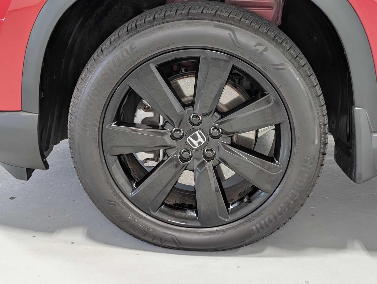 Used 2025 Radiant Red Metallic II Honda Black Edition image 3