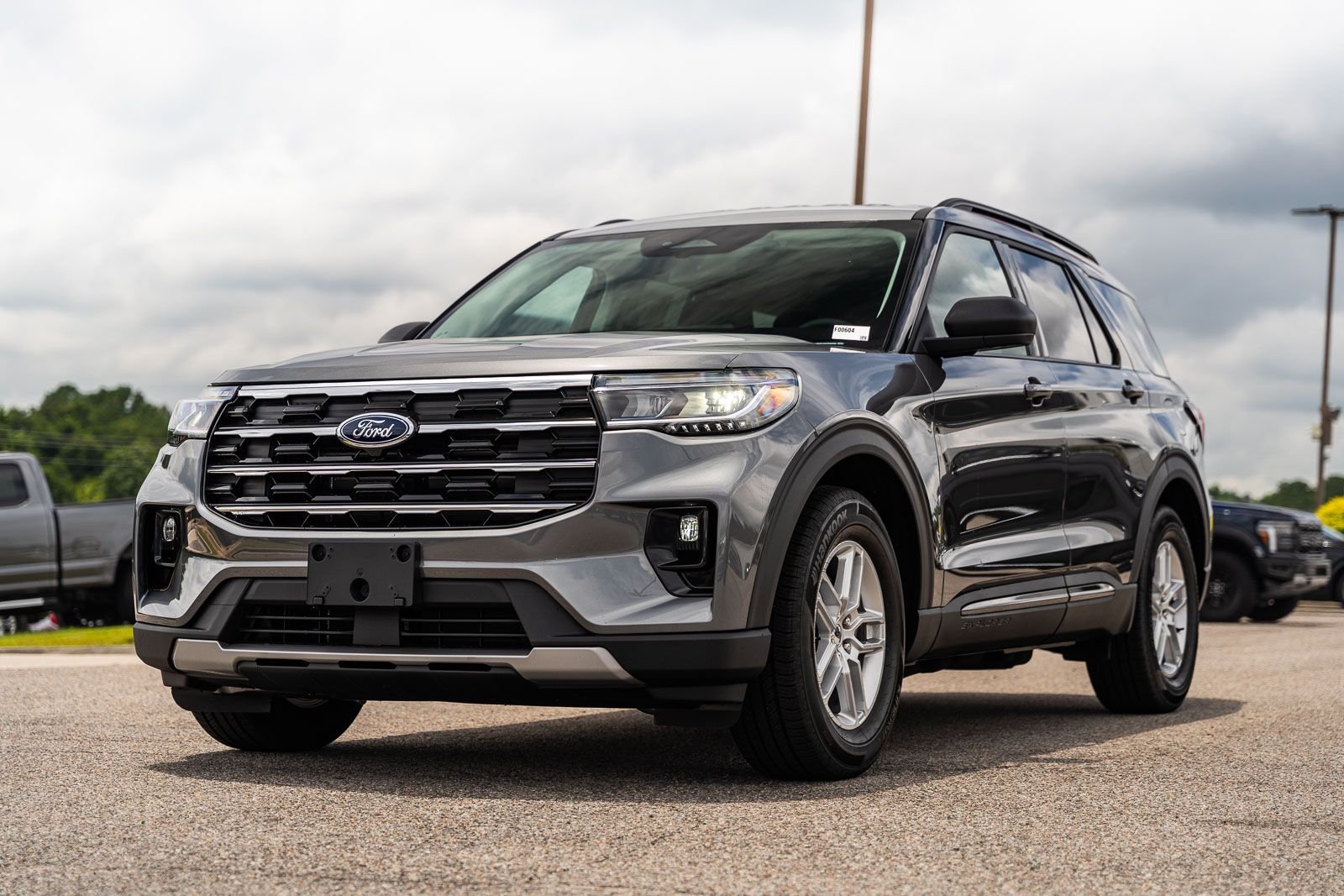 New 2026 Carbonized Gray Metallic Ford Active image 2
