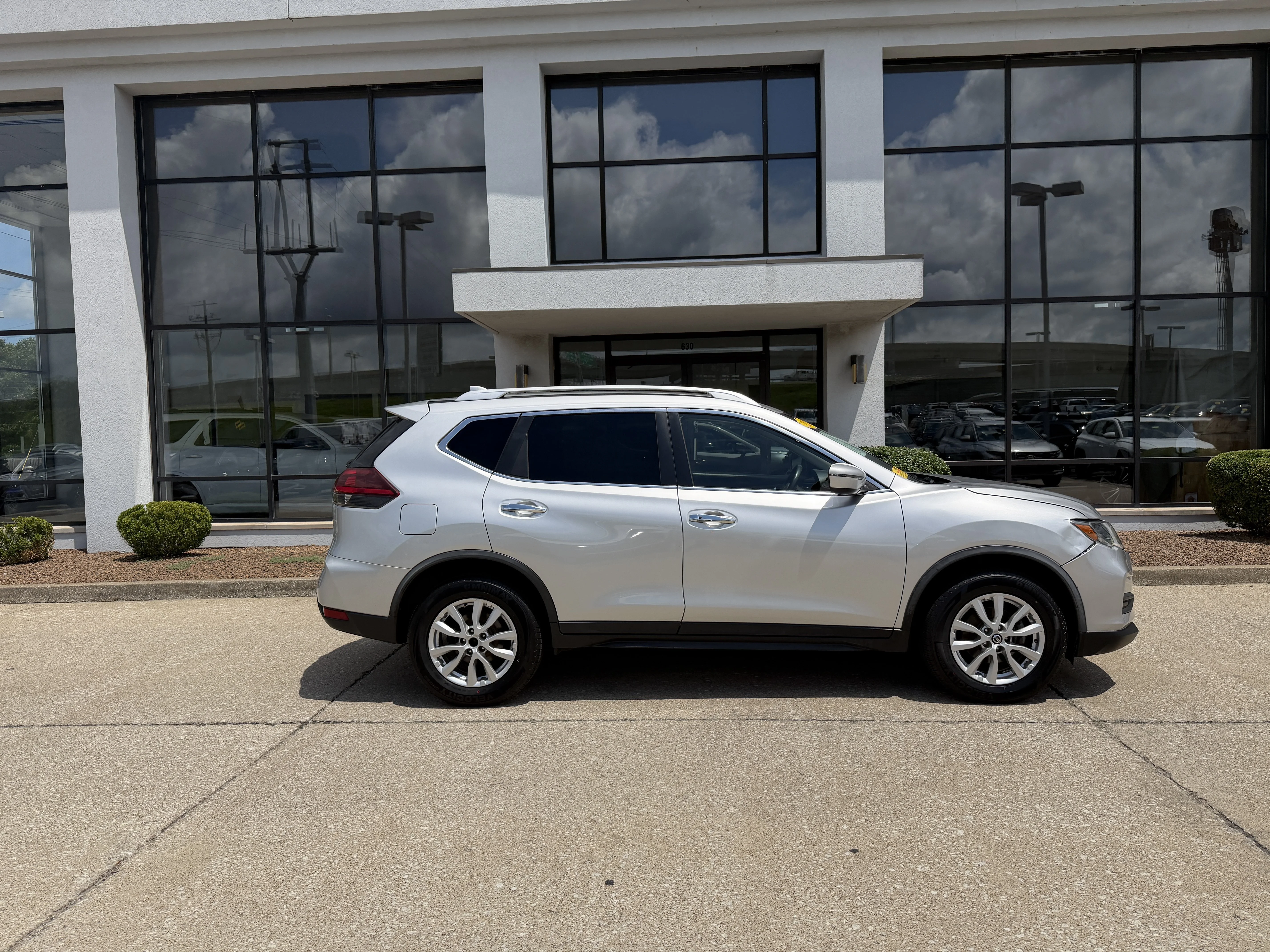 Used 2019 Brilliant Silver Metallic Nissan SV image 3