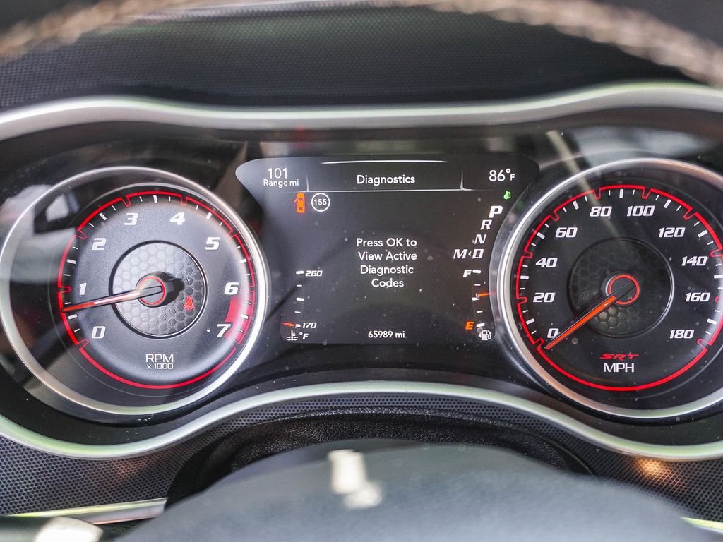 Used 2017 Pitch Black Clearcoat Dodge SRT 392 image 21