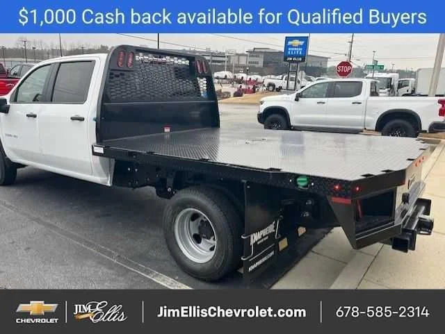 New 2026 Summit White Chevrolet Work Truck image 2