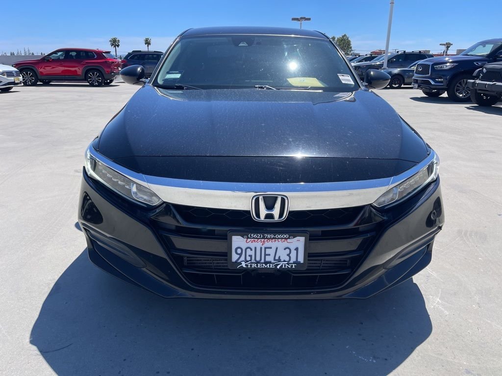 Used 2018 Honda Accord LX with VIN 1HGCV1F10JA185880 for sale in Orange, CA
