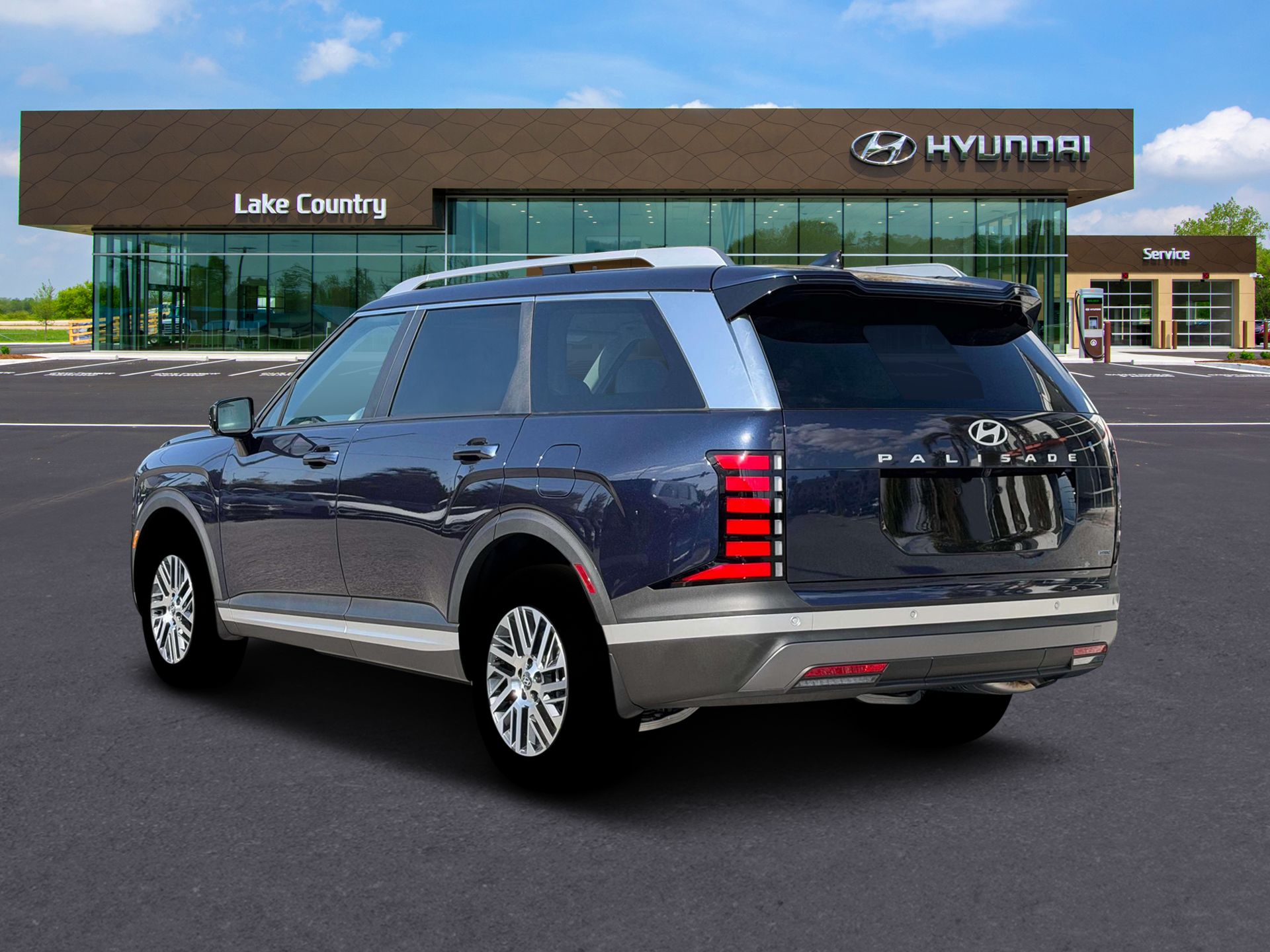 New 2026 Blue Hyundai SEL AWD image 5