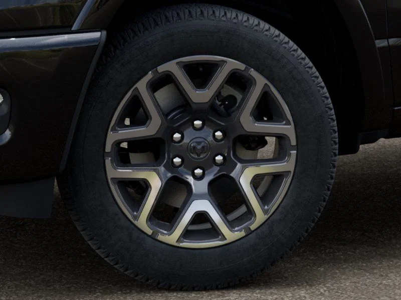 New 2026 Diamond Black Crystal Pearl-Coat Exterior Paint RAM Laramie image 8