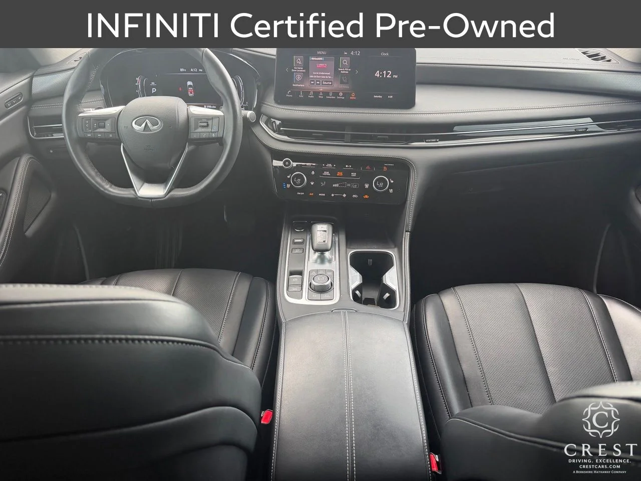 Certified Used 2024 Warm Titanium INFINITI LUXE image 14