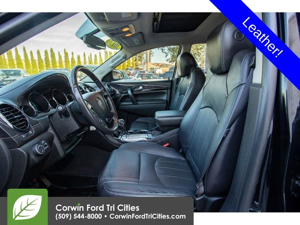 Used 2017 Ebony Twilight Metallic Buick Leather Group image 18