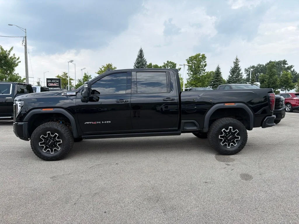 Used 2025 Black GMC AT4X image 4