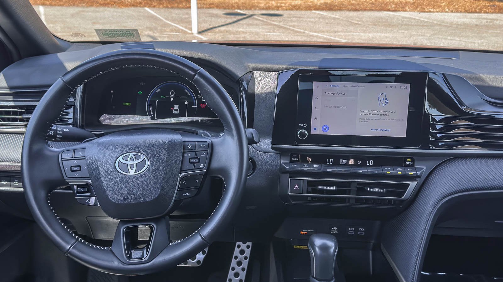 Used 2025 Blue Toyota LE image 14