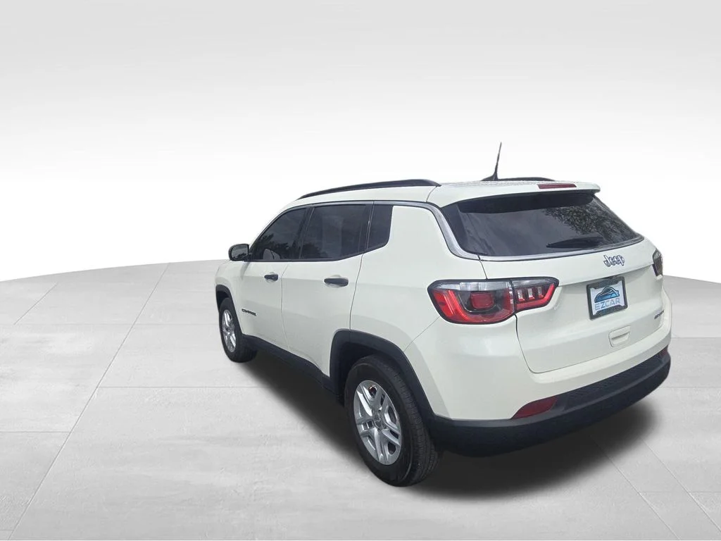 Used 2019 White Clearcoat Jeep Sport image 13
