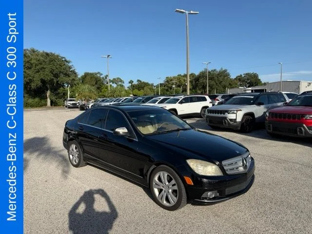 Used 2008 Black Mercedes-Benz C 300 image 1