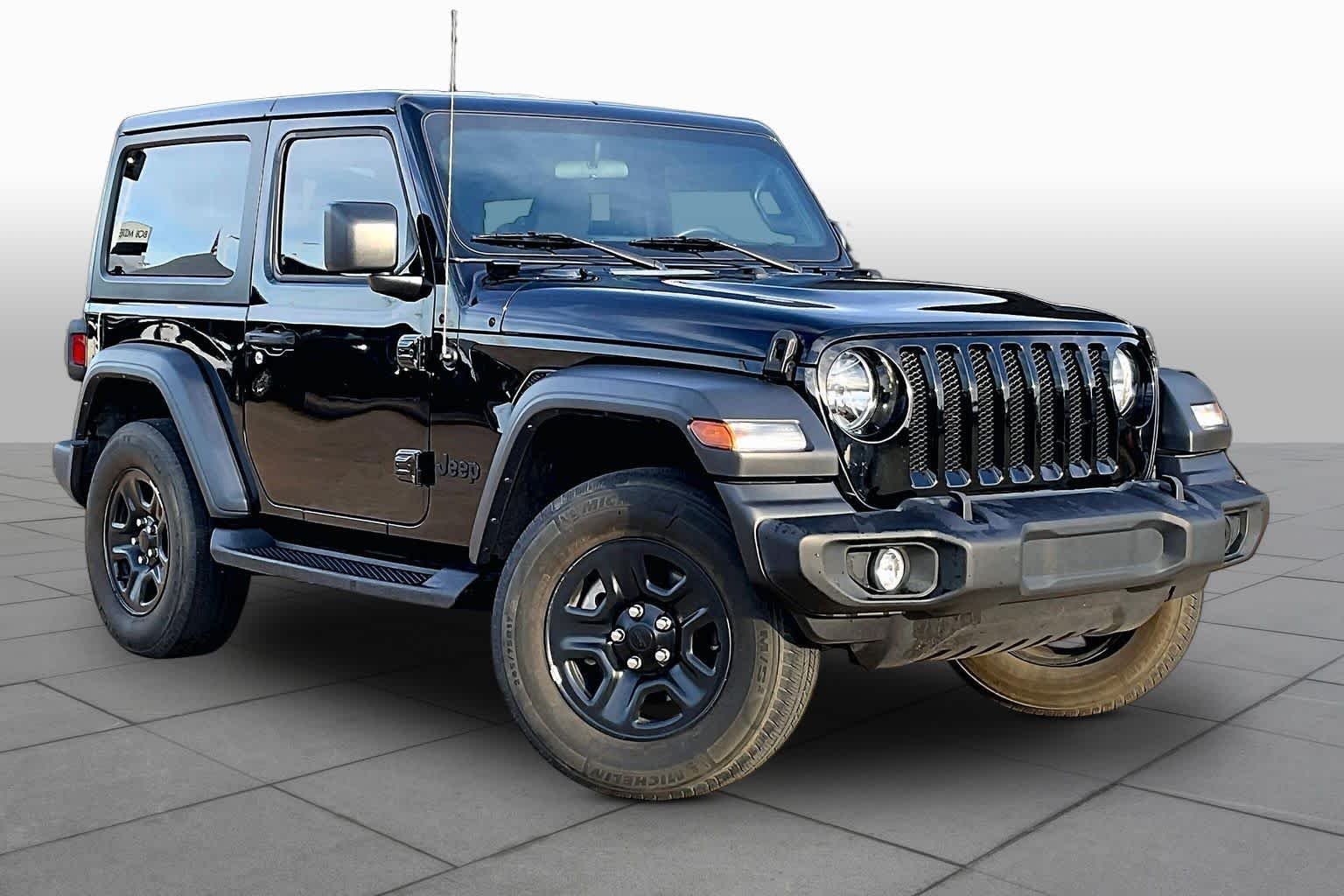 Used 2023 Black Clearcoat Jeep Sport image 3