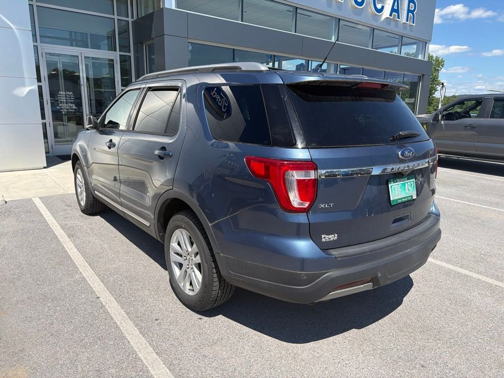 Used 2019 Blue Metallic Ford XLT image 9