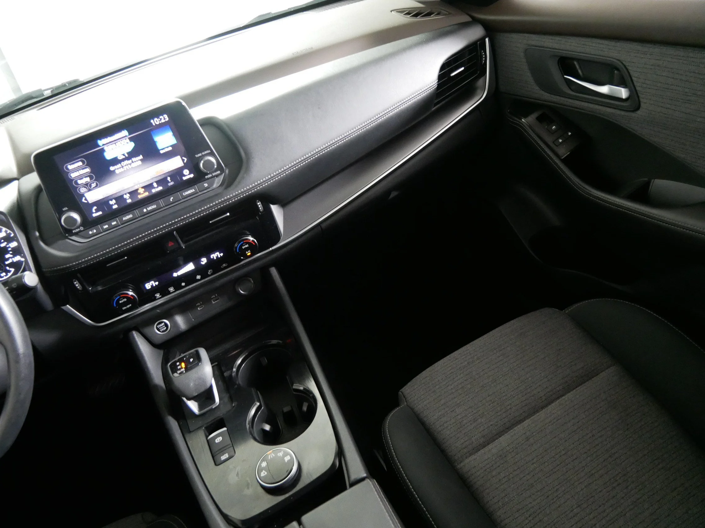 Used 2022 Gun Metallic Nissan SV image 11