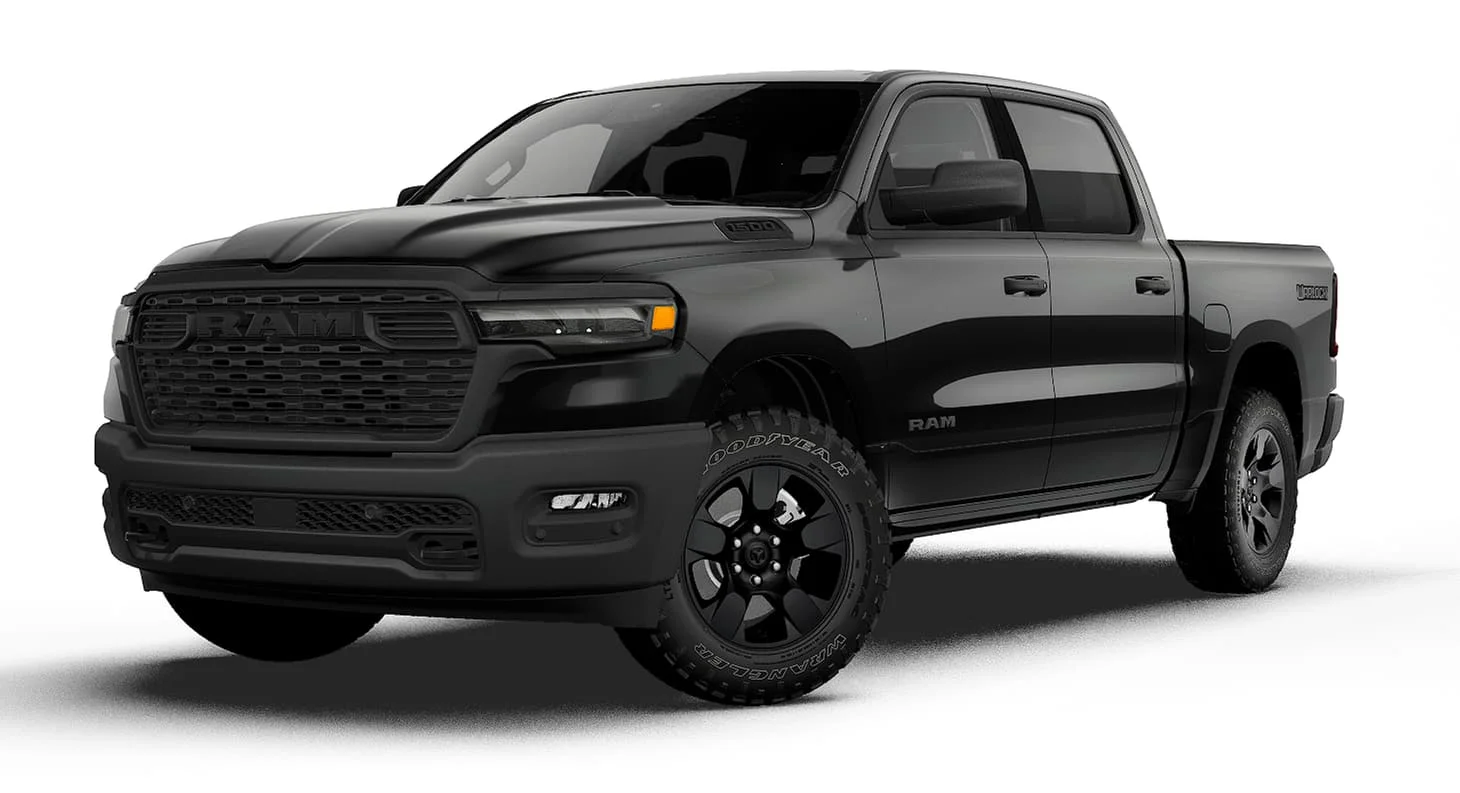 New 2027 Diamond Black Crystal Pearl-Coat Exterior Paint RAM Warlock image 13