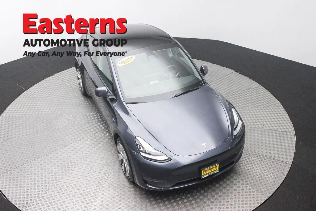 Used 2021 Gray Tesla Long Range image 3