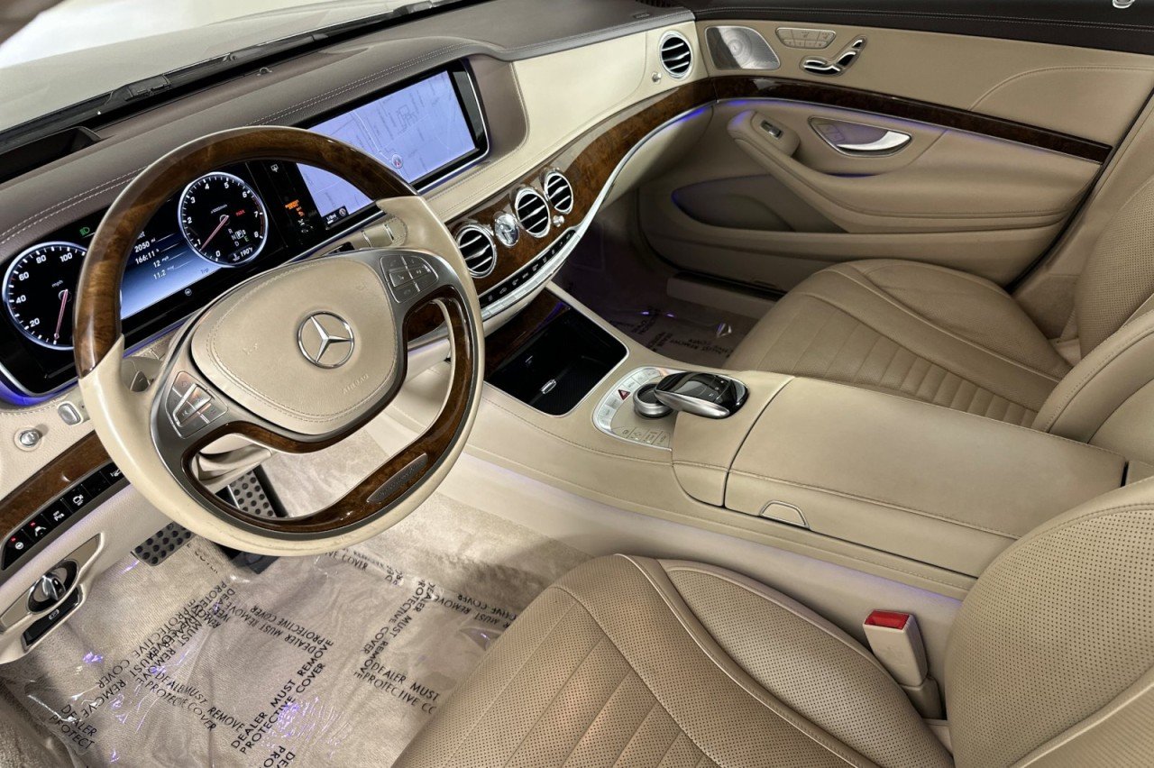 Used 2015 Lunar Blue Metallic Mercedes-Benz S 550 image 9