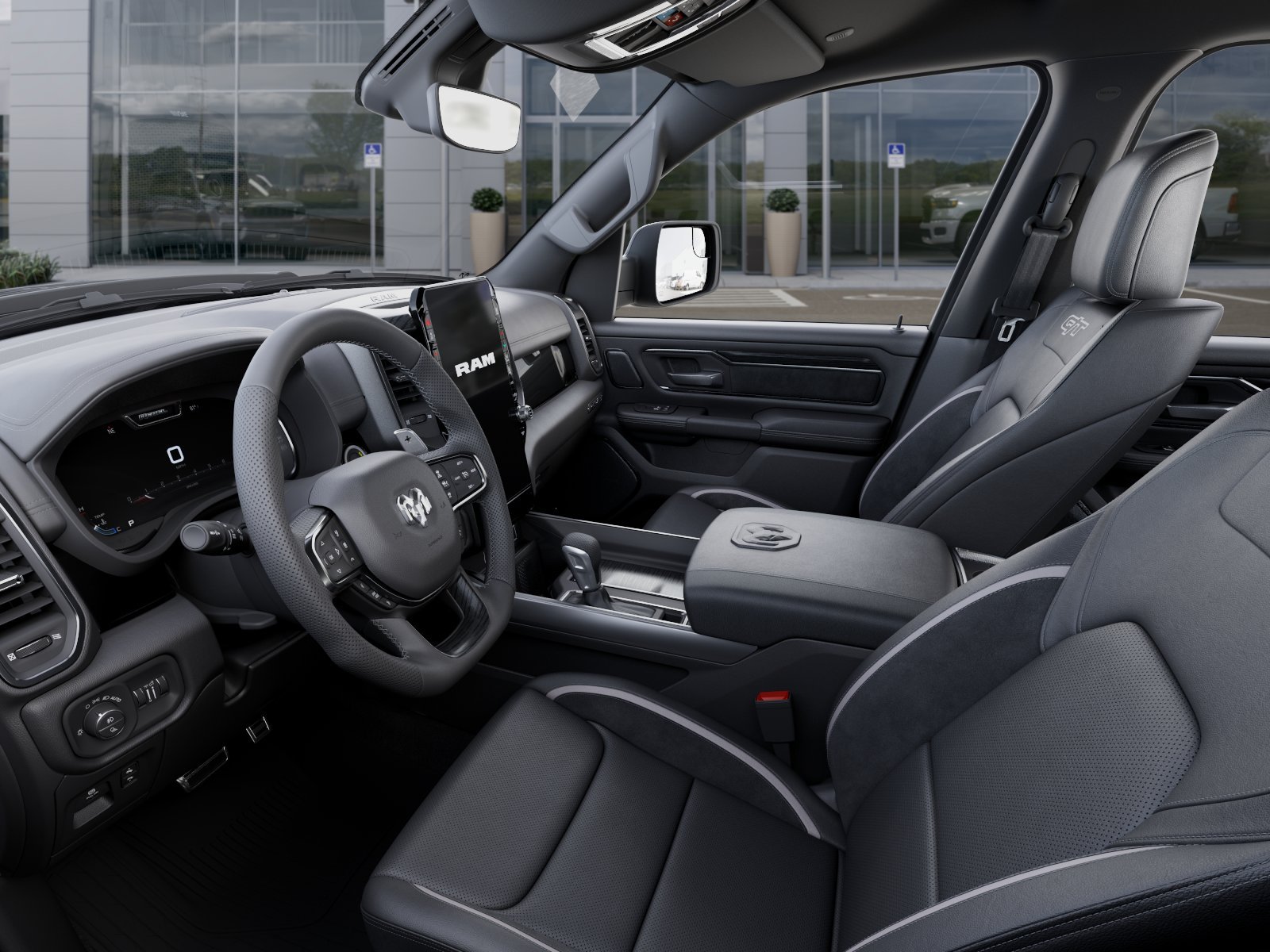 New 2026 Diamond Black Crystal Pearl-Coat Exterior Paint RAM Rebel image 37