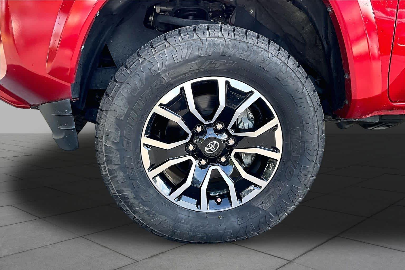 Used 2023 Barcelona Red Metallic Toyota TRD Off Road image 11
